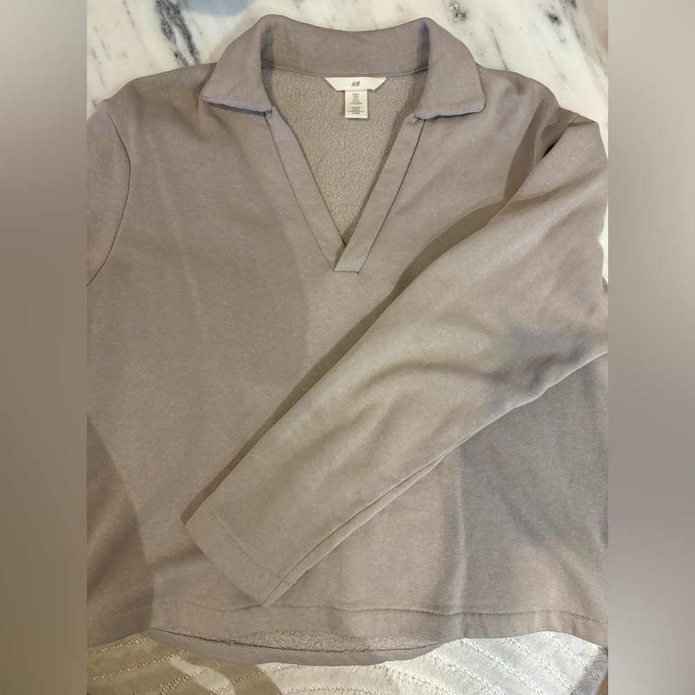 H&M Light Gray | Taupe Sweater